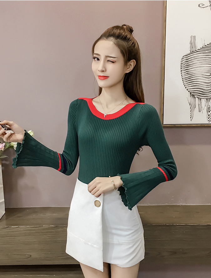 EW20114 Fashion Top Green