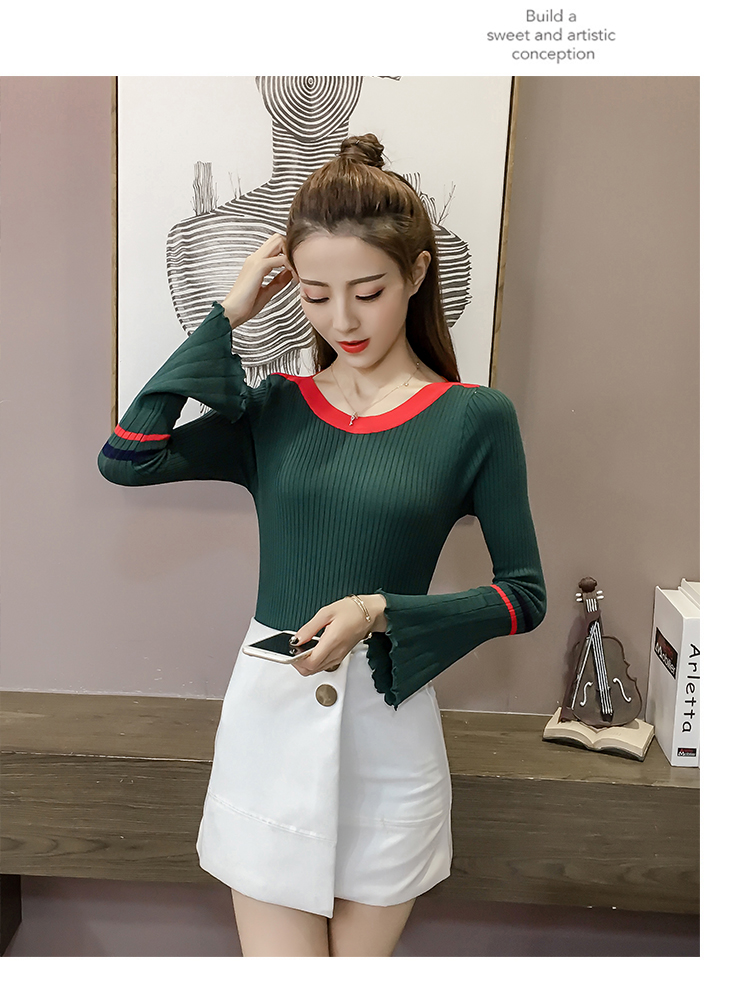 EW20114 Fashion Top Green