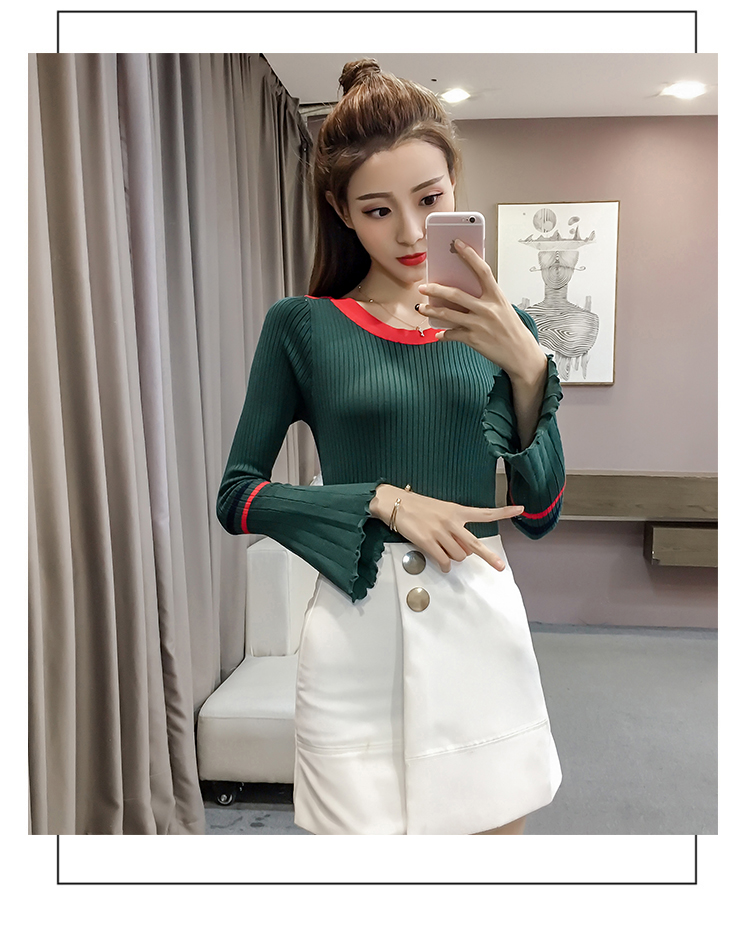 EW20114 Fashion Top Green