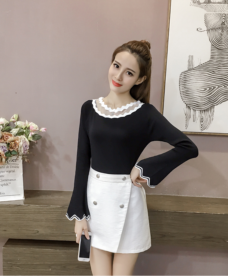 EW20128 Fashion Top Black