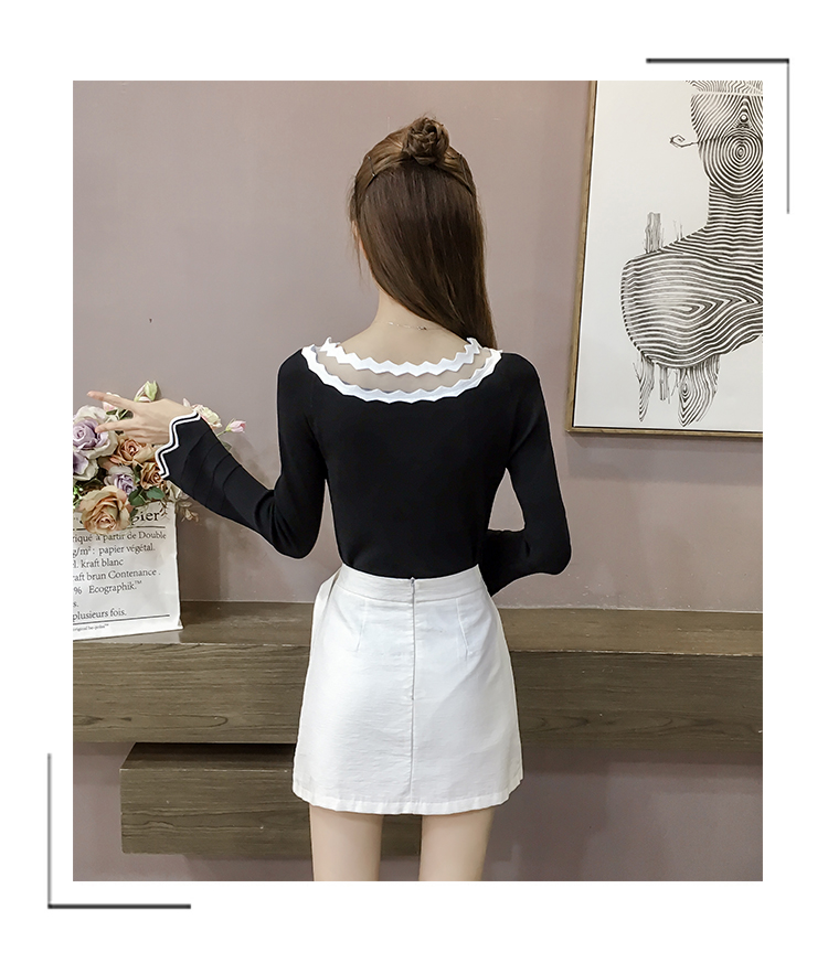 EW20128 Fashion Top Black