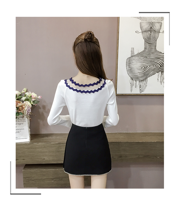 EW20128 Fashion Top White