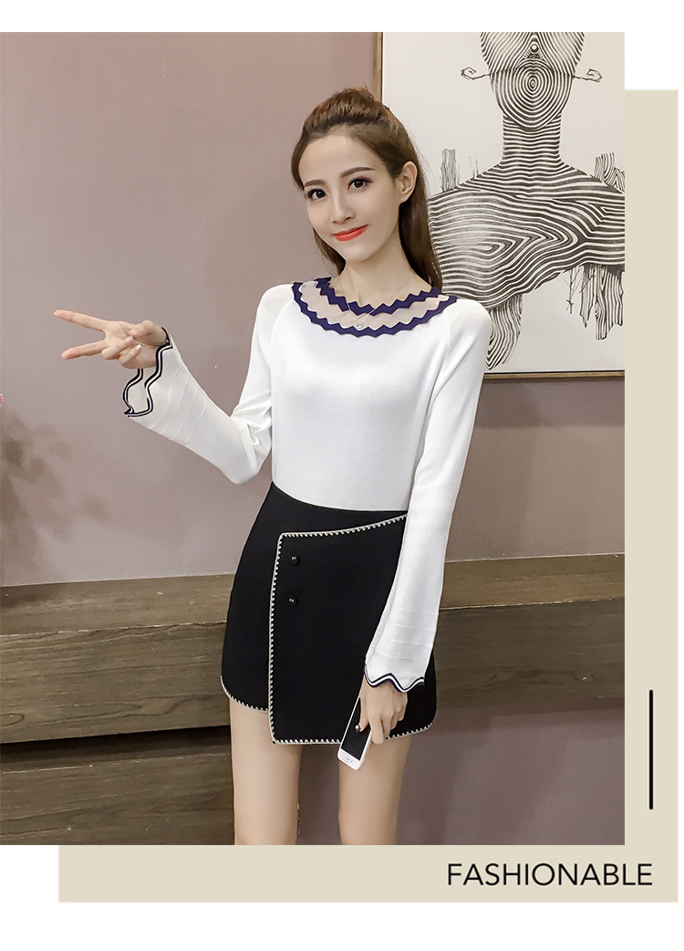 EW20128 Fashion Top White