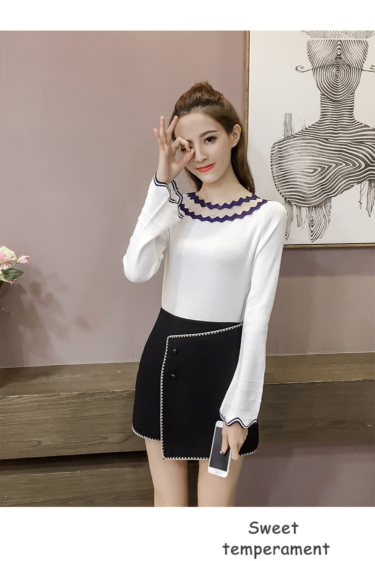 EW20128 Fashion Top White