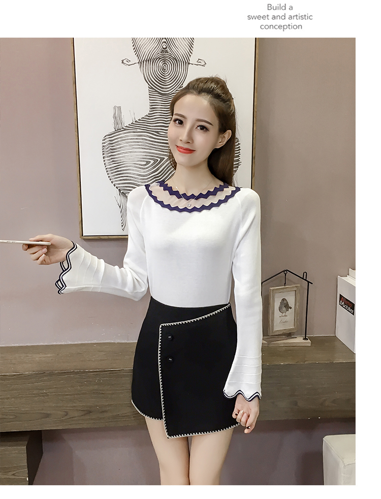 EW20128 Fashion Top White