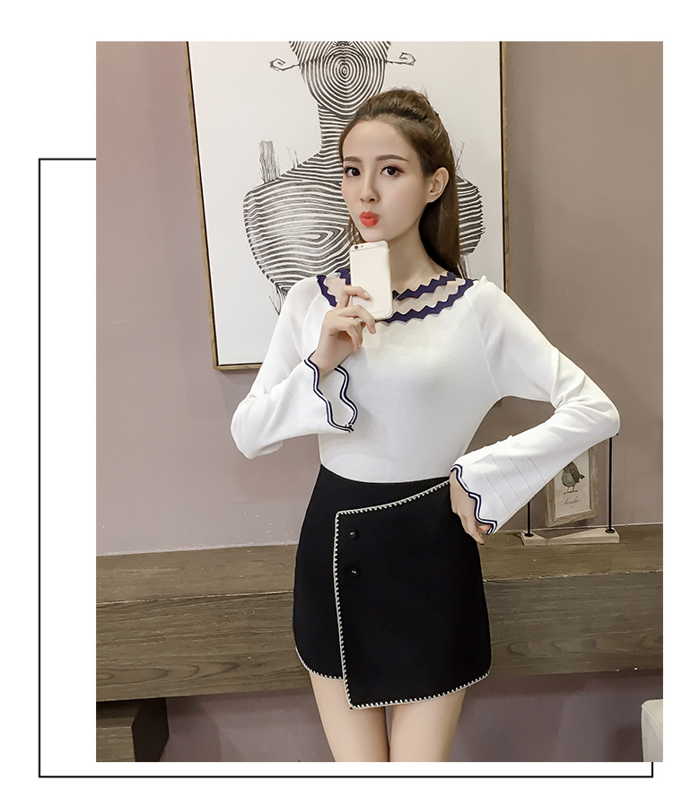 EW20128 Fashion Top White