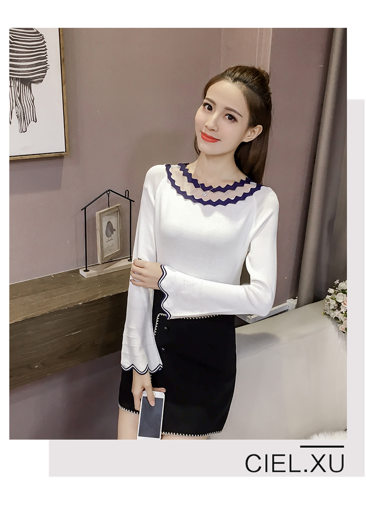 EW20128 Fashion Top White