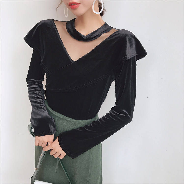 EW20137 Stylish Top Black