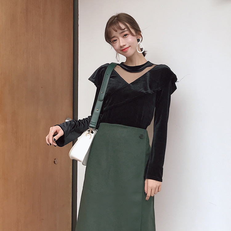 EW20137 Stylish Top Black