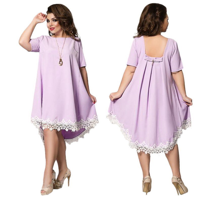 EW20143 Stylish Dress Purple
