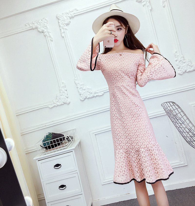 EW20160 Lovely Dress Pink