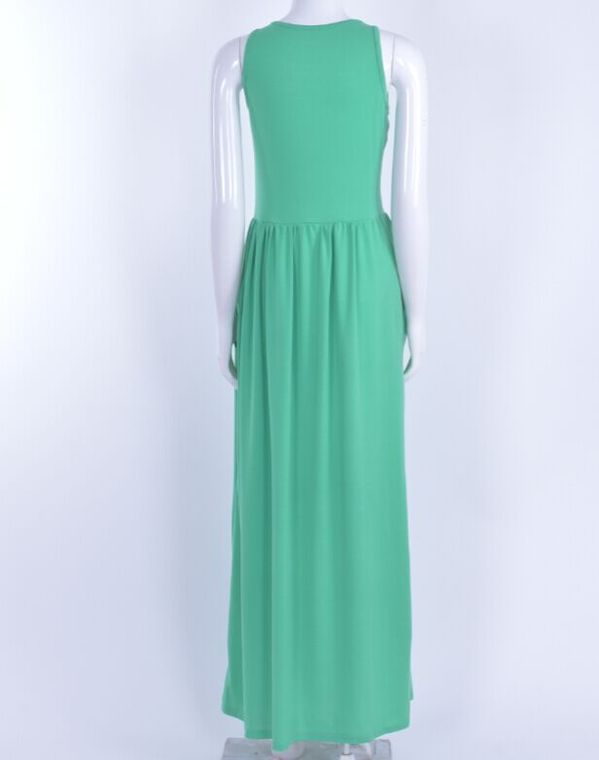EW20163 Europe Fashion Dress Green