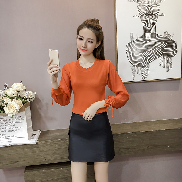 EW20168 Fashion Top Orange