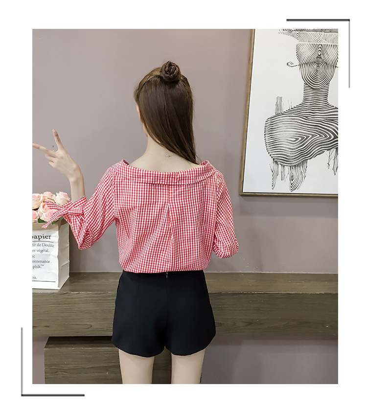 EW20170 Stylish Top Red