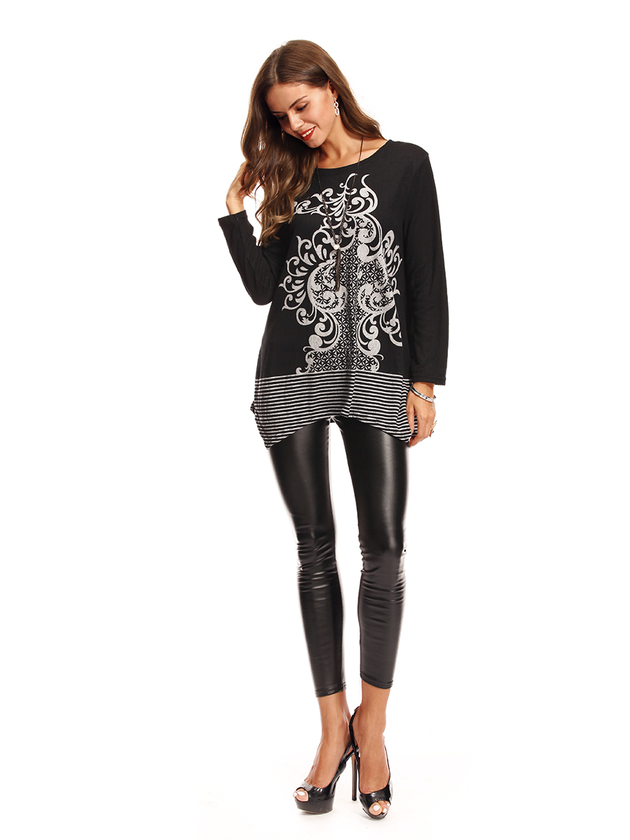 EW20174 Trendy Top Black