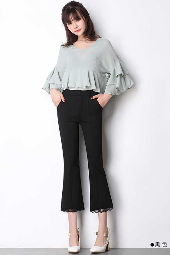 EW20203 Fashion Long Pant Black