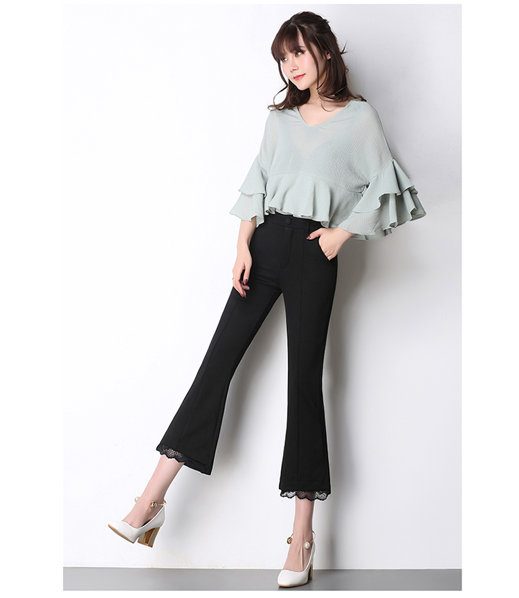 EW20203 Fashion Long Pant Black