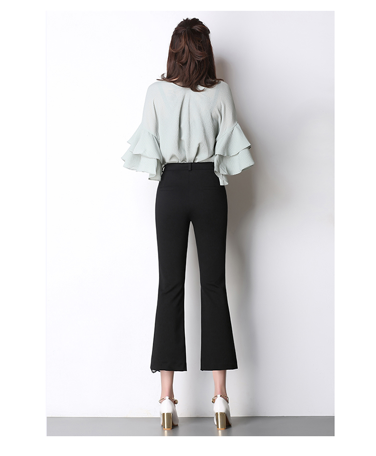 EW20203 Fashion Long Pant Black