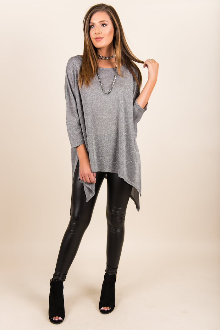 EW20205 Europe Fashion Top Grey