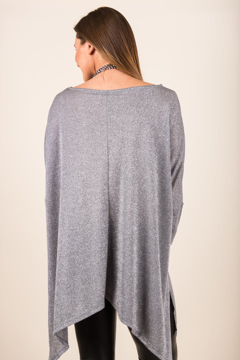 EW20205 Europe Fashion Top Grey