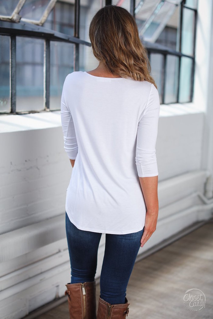 EW20209 Stylish Top White