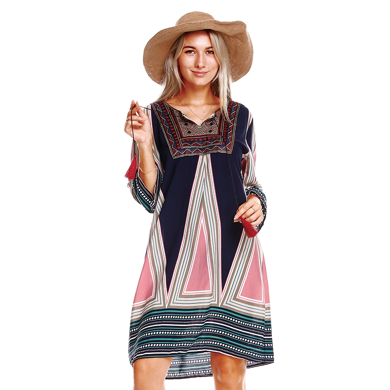 EW20214 Europe Fashion Dress As Picture