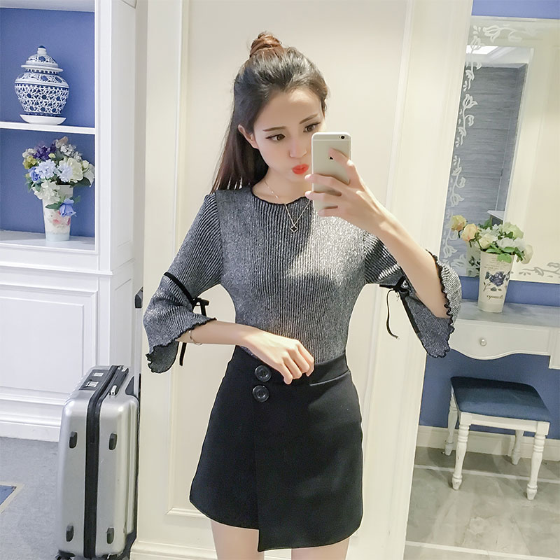 EW20219 Stylish Top Black