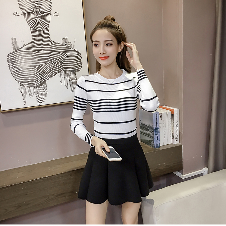 EW20222 Fashion Knit Top White