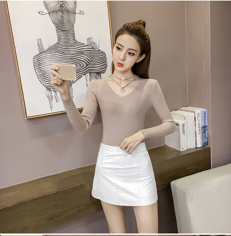 EW20248 Trendy Top Khaki