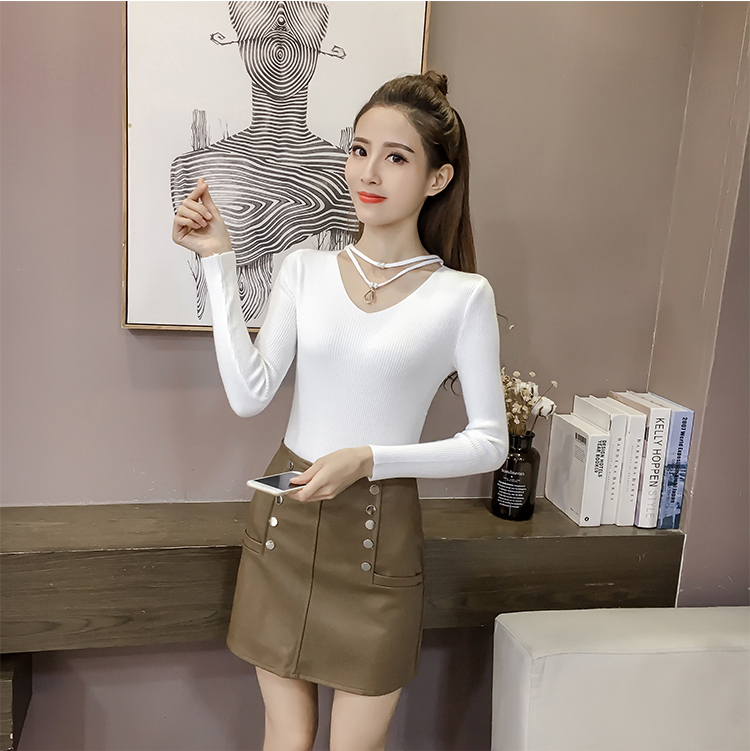 EW20248 Trendy Top White