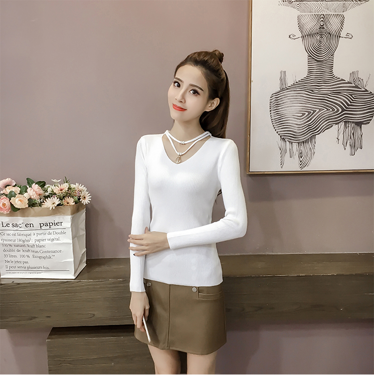 EW20248 Trendy Top White