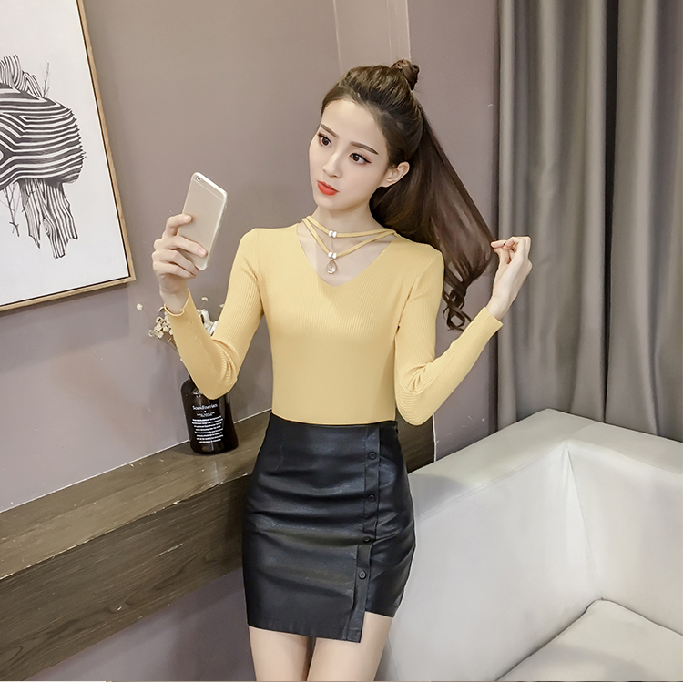 EW20248 Trendy Top Yellow