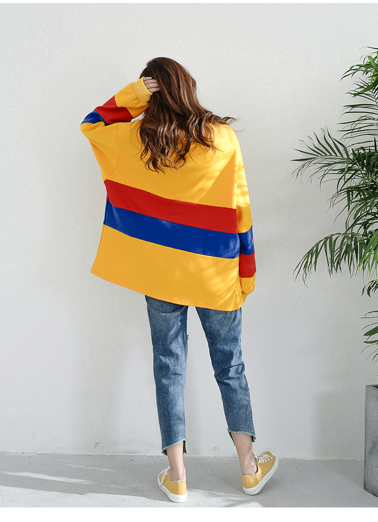 EW20257 Fashion Top Yellow