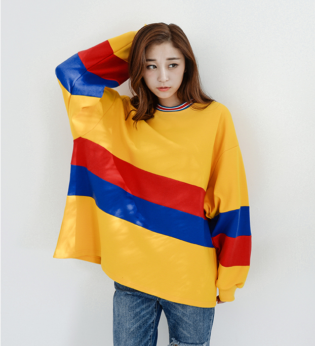 EW20257 Fashion Top Yellow