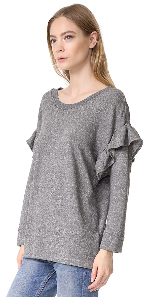 EW20260 Europe Fashion Top Grey