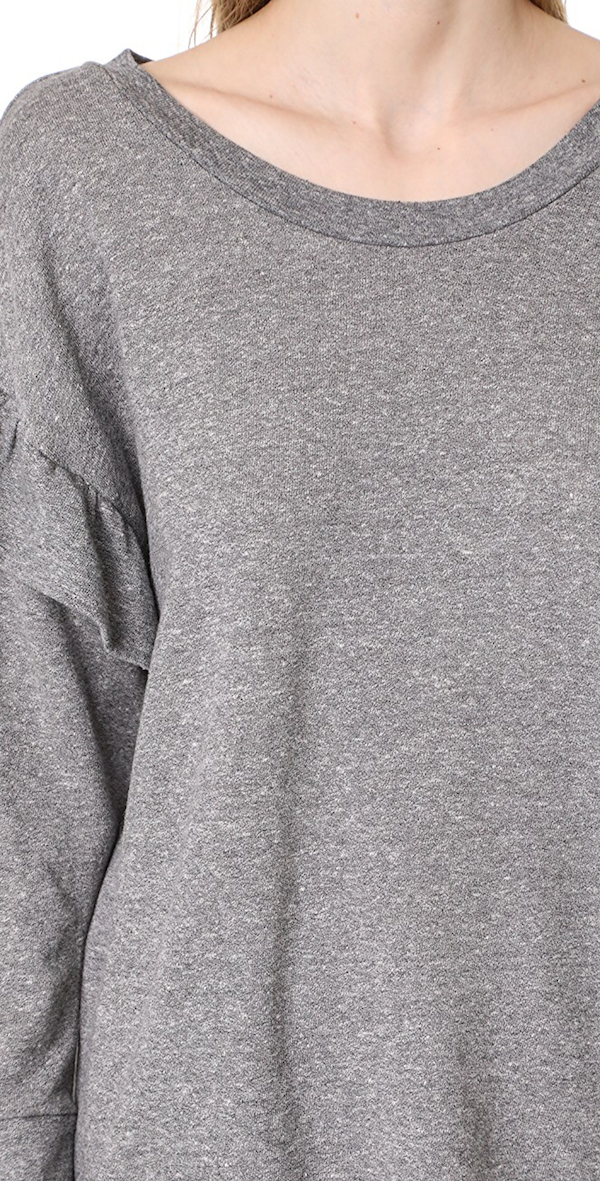 EW20260 Europe Fashion Top Grey