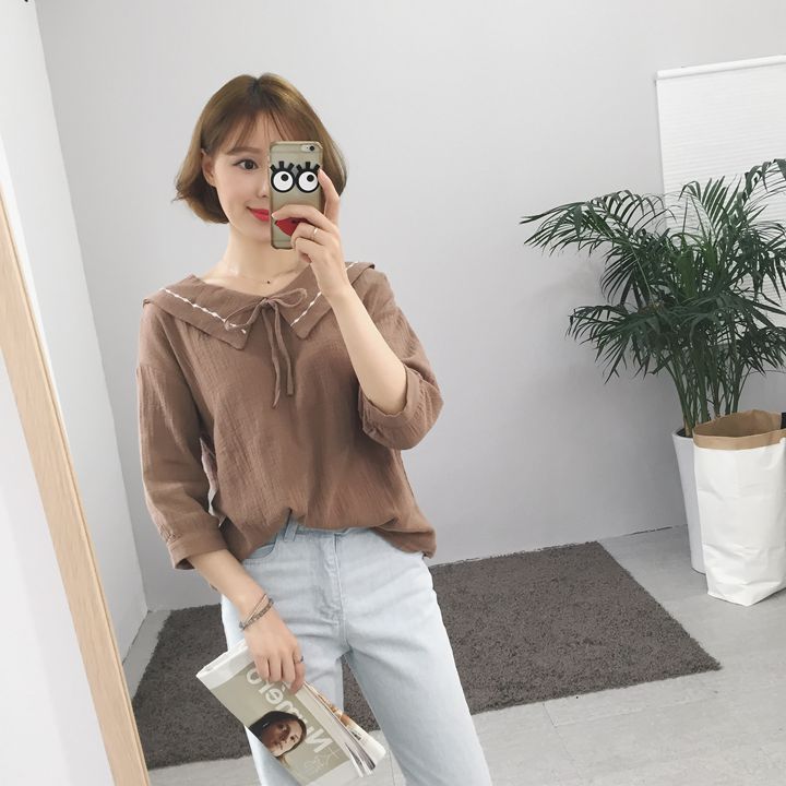 EW20268 Stylish Top Khaki