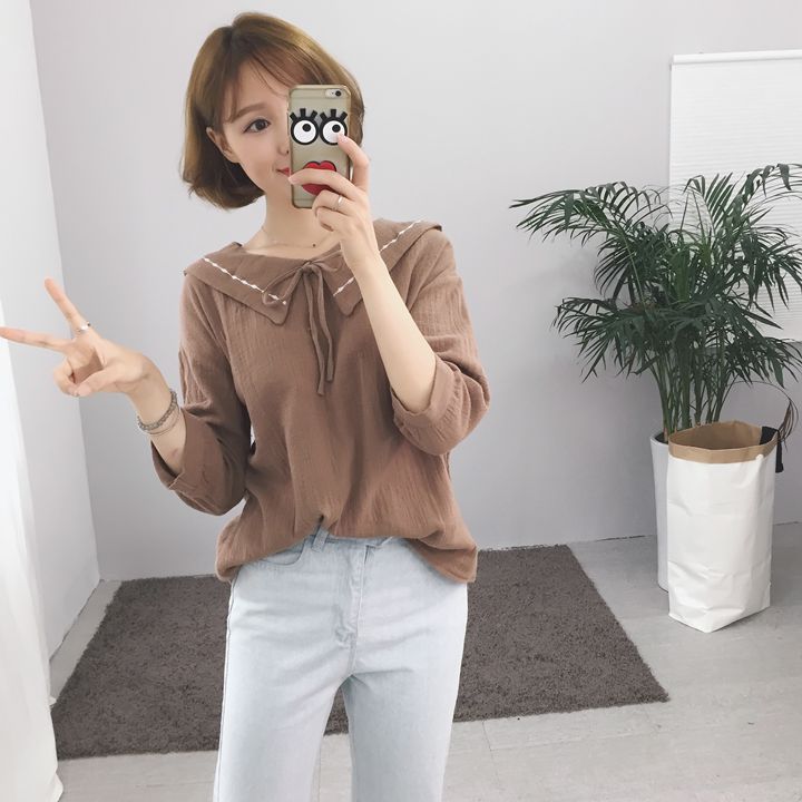 EW20268 Stylish Top Khaki