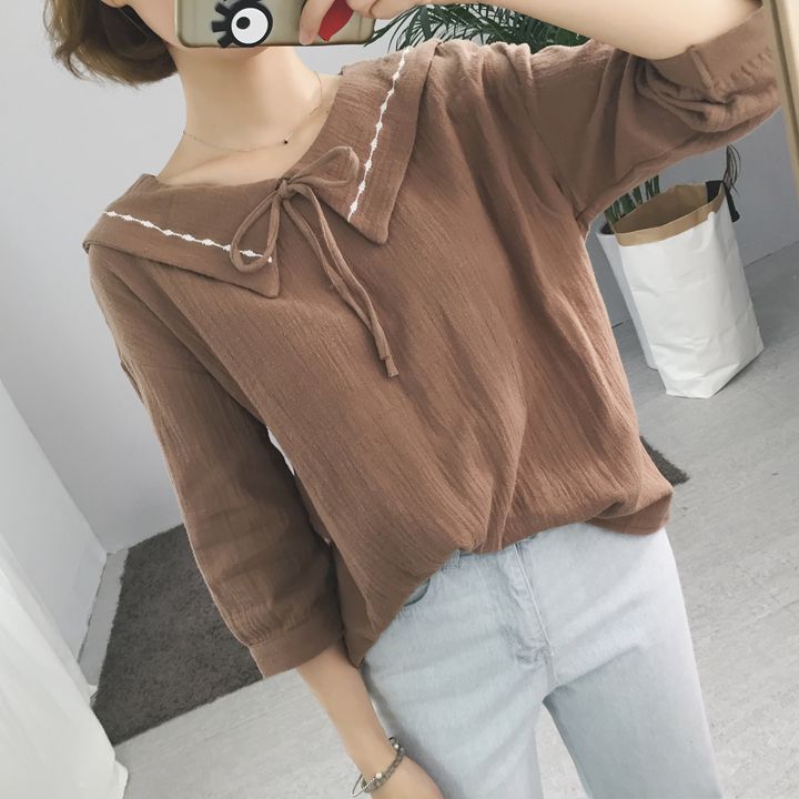 EW20268 Stylish Top Khaki