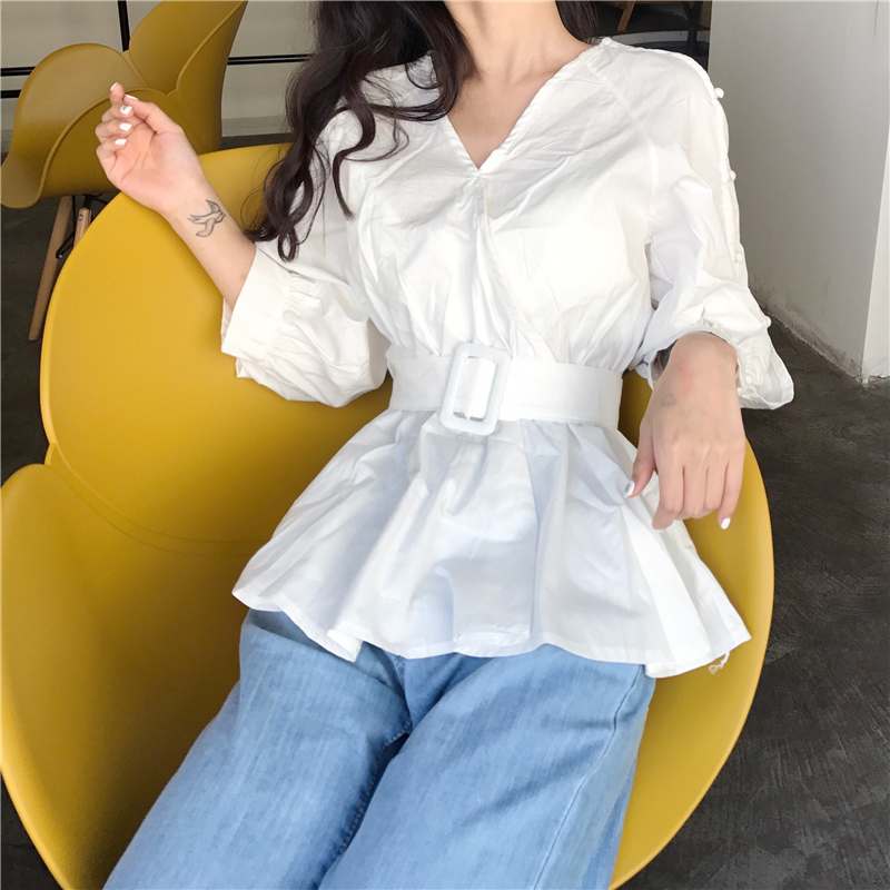 EW20271 Stylish Top White