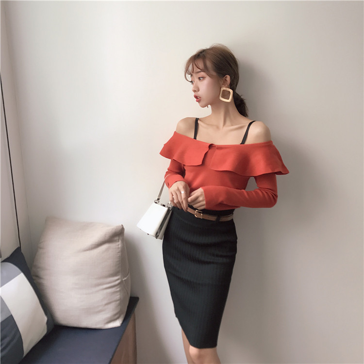 EW20273 Elegant Skirt Black