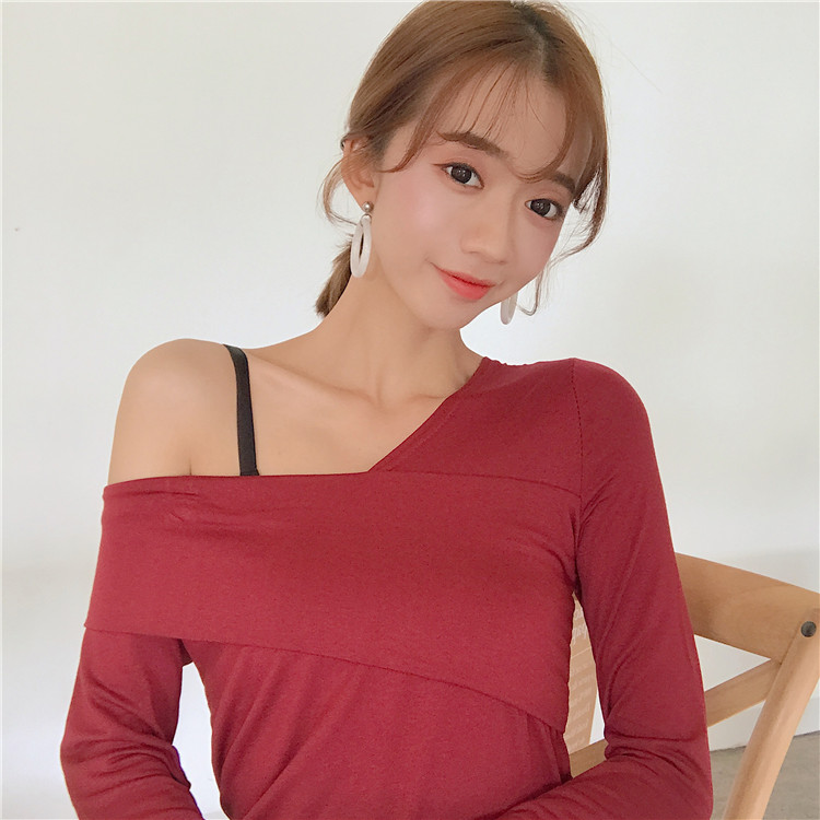 EW20276 Trendy Top Red