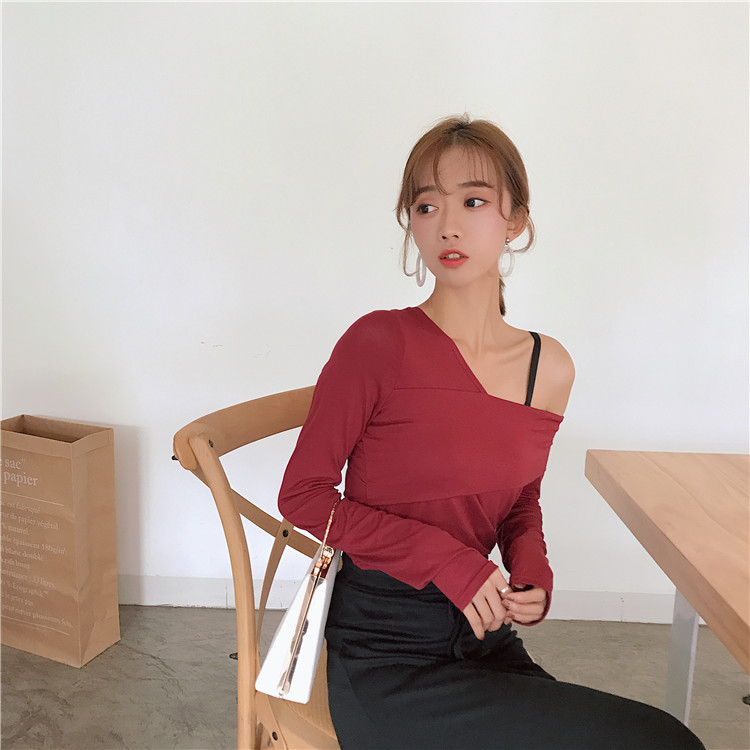 EW20276 Trendy Top Red