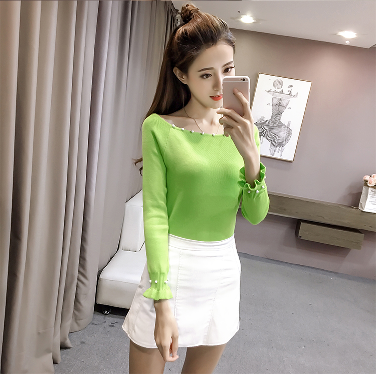 EW20289 Lovely Top Green