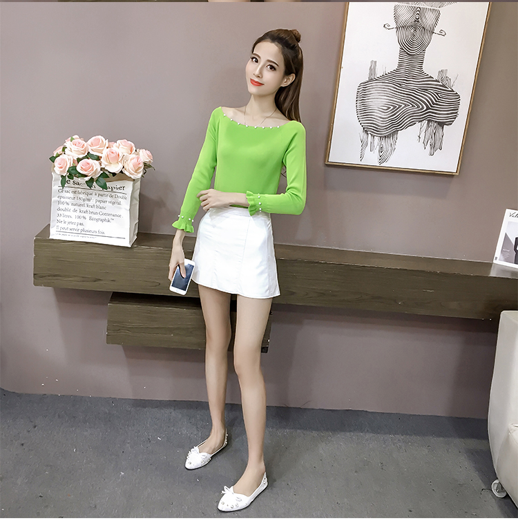 EW20289 Lovely Top Green