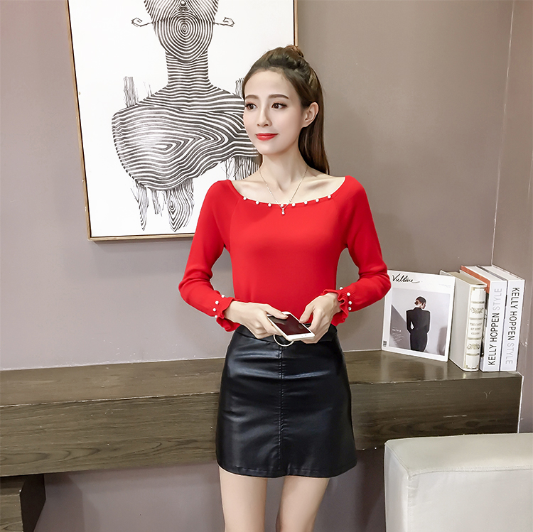 EW20289 Lovely Top Red