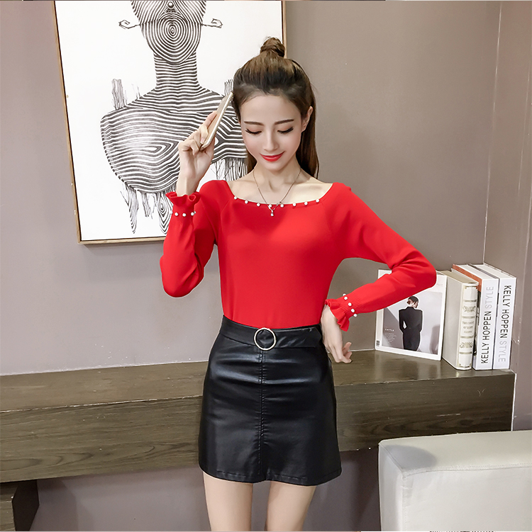 EW20289 Lovely Top Red