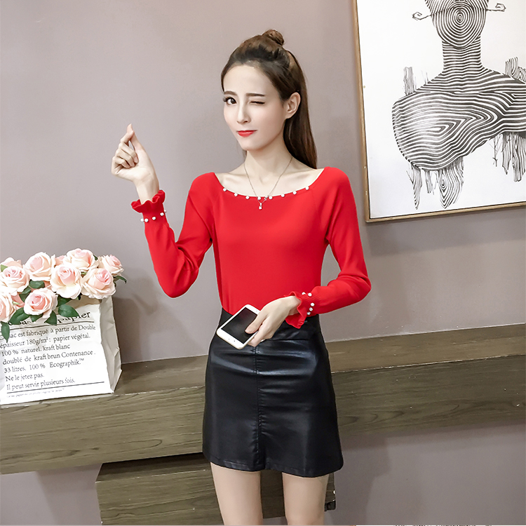 EW20289 Lovely Top Red