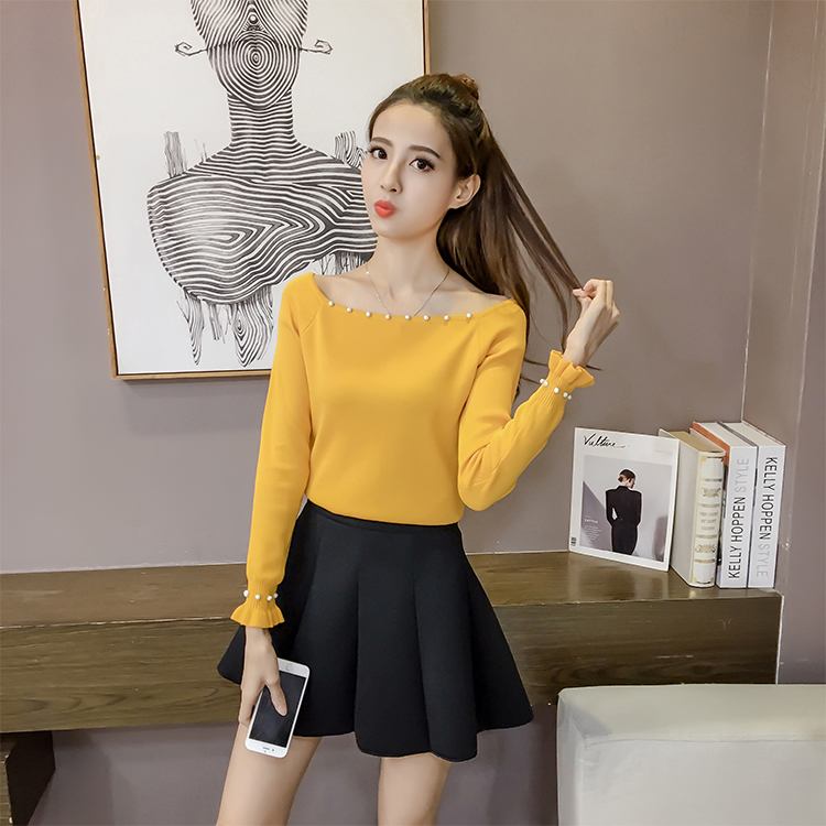 EW20289 Lovely Top Yellow