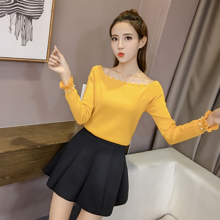 EW20289 Lovely Top Yellow